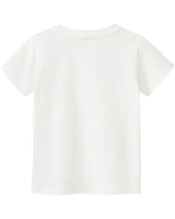 T-Shirt - Animali - Bianco - Cotone Bio