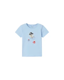 T-Shirt - Chambray Blue - Capitan Uncino - Cotone Bio