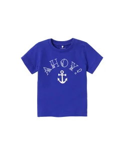 T-Shirt - Clematis Blue - Ahoy! - Cotone Bio