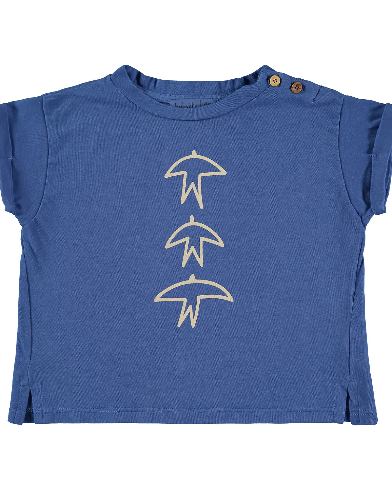 T-Shirt Mezze Maniche - 3 Birds Klein - Jersey Di Cotone Bio