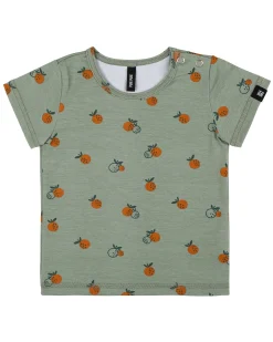 T-Shirt - Old Green - Cotone Bio Certificato GOTS