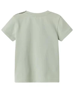 T-Shirt - Verde Acqua - Animali - Cotone Bio