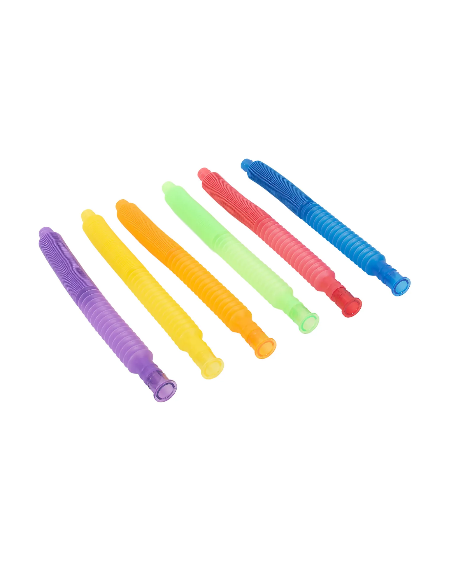 Tubi Sensoriali Elastici - Arcobaleno - 6 Pezzi