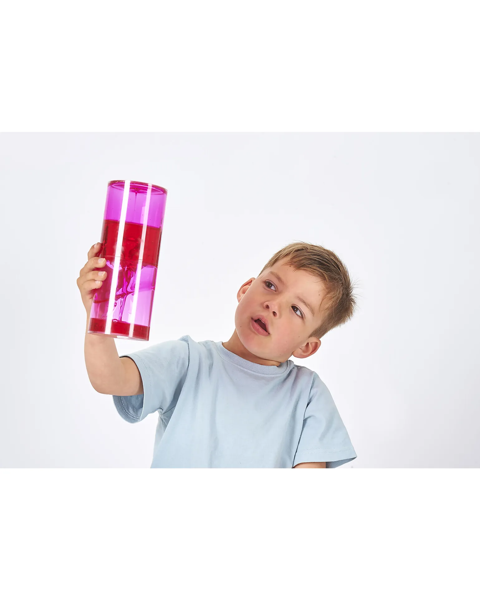 Tubo di Gelatina Sensoriale - Rosa - Stimola Apprendimento STEM
