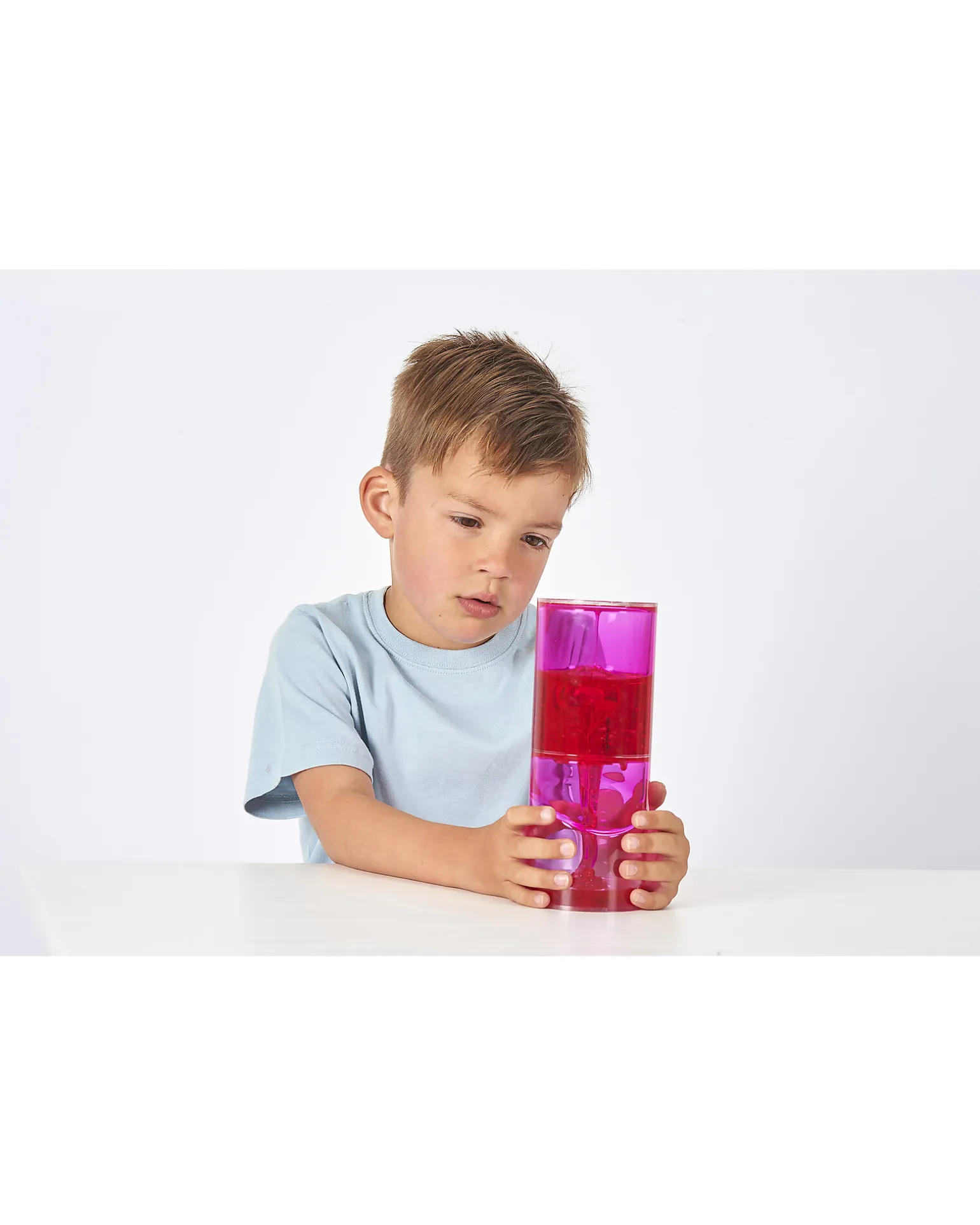 Tubo di Gelatina Sensoriale - Rosa - Stimola Apprendimento STEM