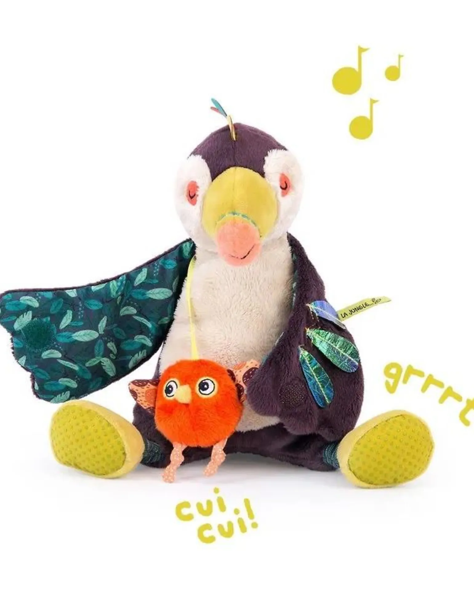 Tucano Pakou Musicale - 100 % Cotone - Facile da Agganciare!