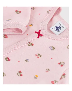 Tutina Intera in Ciniglia - Rosa - Fiori - Morbidezza Estrema!