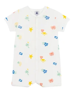 Tutina Senza Piedi Notte - 100% Cotone - Mare