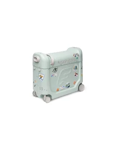 Valigia Cavalcabile Jet Kids BedBox - Green Aurora