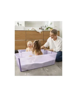 Vaschetta da Bagno Flexi Bath X-Large - Fino a 6 Anni - Lavanda