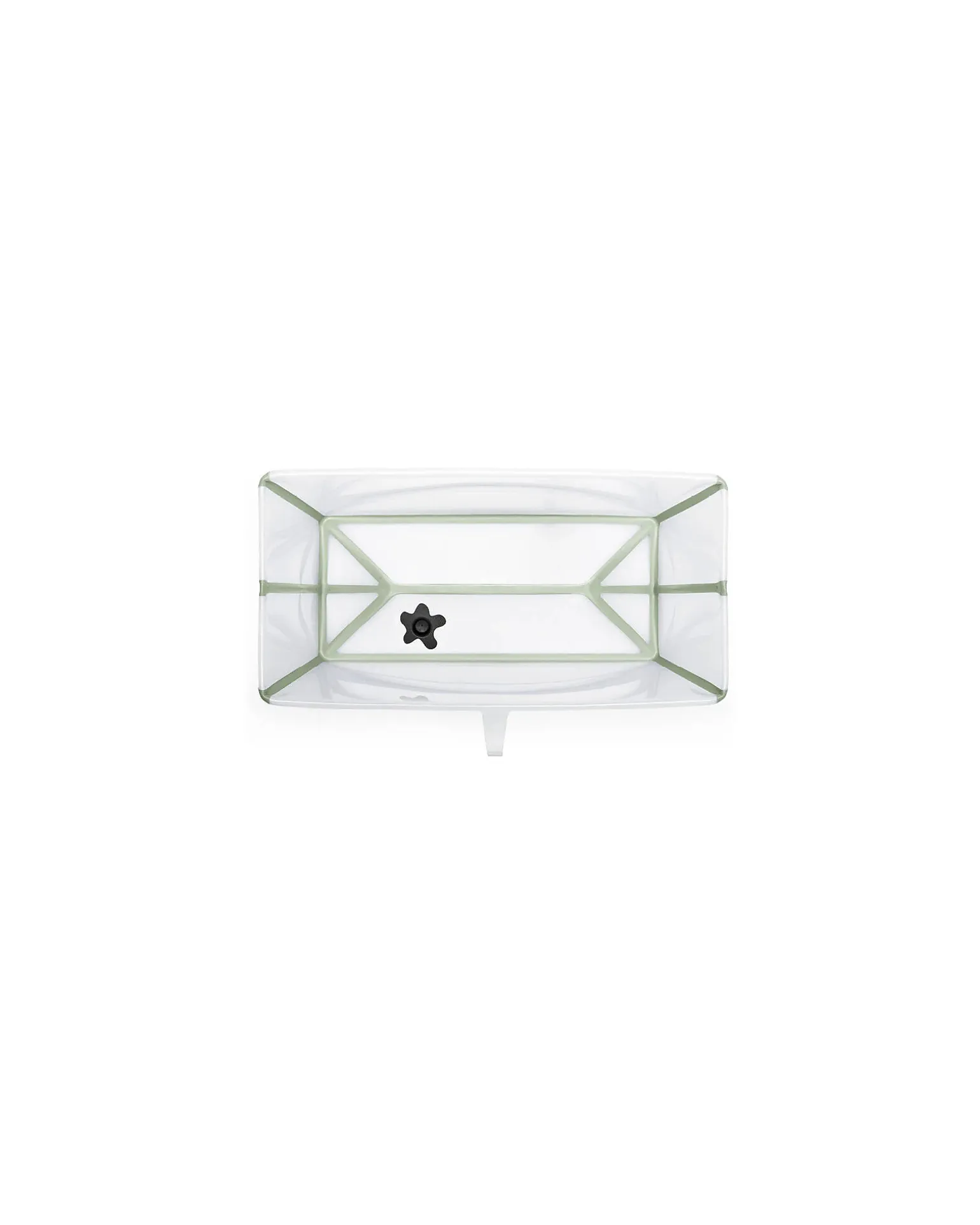 Vaschetta da Bagno Flexi Bath - Pieghevole - Trasparent Green