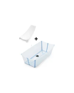 Vaschetta da Bagno Flexi Bath XL - con Supporto per Neonati - Ocean Blue