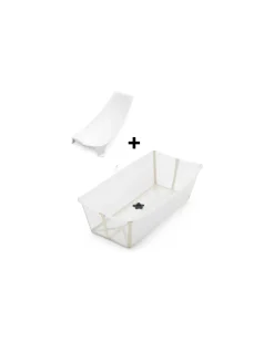 Vaschetta da Bagno Flexi Bath XL - con Supporto per Neonati - Sandy Beige