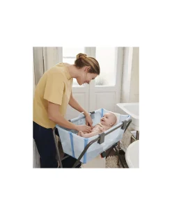Vaschetta Pieghevole con Supporto - per Neonati e Bambini - Flexi Bath - Ocean Blue