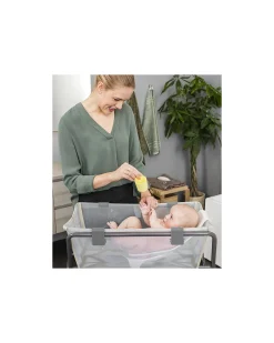 Vaschetta Pieghevole con Supporto - per Neonati e Bambini - Flexi Bath - Sandy Beige