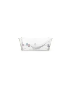 Vaschetta Pieghevole con Supporto - per Neonati e Bambini - Flexi Bath - Sandy Beige
