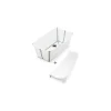 Vaschetta Pieghevole con Supporto - per Neonati e Bambini - Flexi Bath - Bianco
