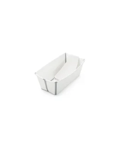 Vaschetta Pieghevole con Supporto - per Neonati e Bambini - Flexi Bath - Bianco