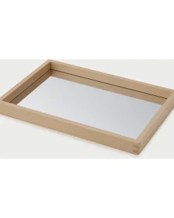 Vassoio a Specchio in Legno di Faggio FSC - 36 x 24 x 3 cm - 0+