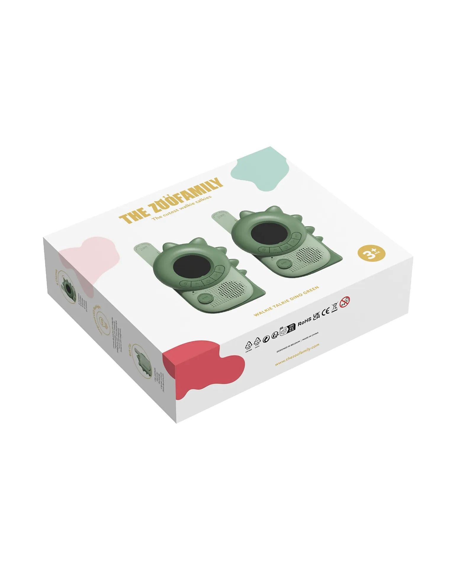 Walkie Talkie Zoo - Dinosauro Verde - dai 3 Anni