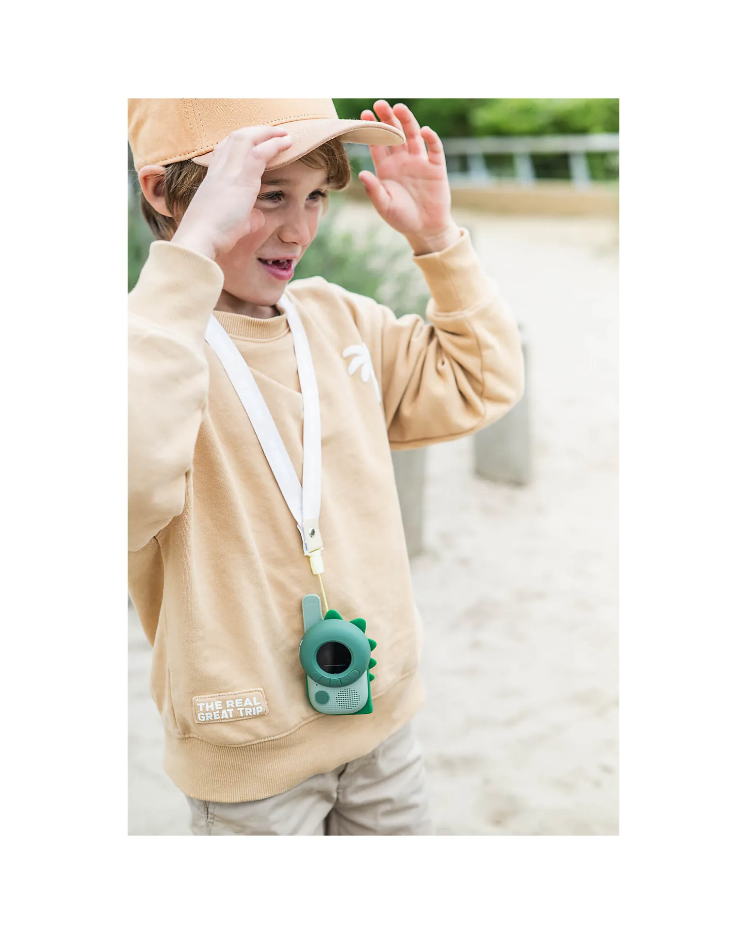 Walkie Talkie Zoo - Dinosauro Verde - dai 3 Anni
