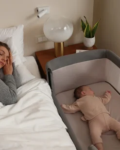 Welcome Bed - Shiva Grey - Culla Co-sleeping progettata per il Baby Wellness
