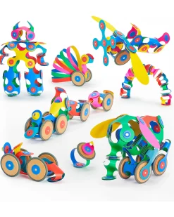 Wheel Creator Pack - 72 Pezzi - Gioco Magnetico STEAM - 6+ Anni