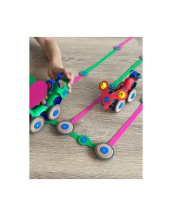 Wheel Creator Pack - 72 Pezzi - Gioco Magnetico STEAM - 6+ Anni