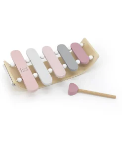 Xilofono Giocattolo in Legno FSC - Rosa - 12+ m