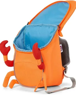 Zainetto 1-3 anni - Granchio Fluo - Eco-friendly e giocoso!