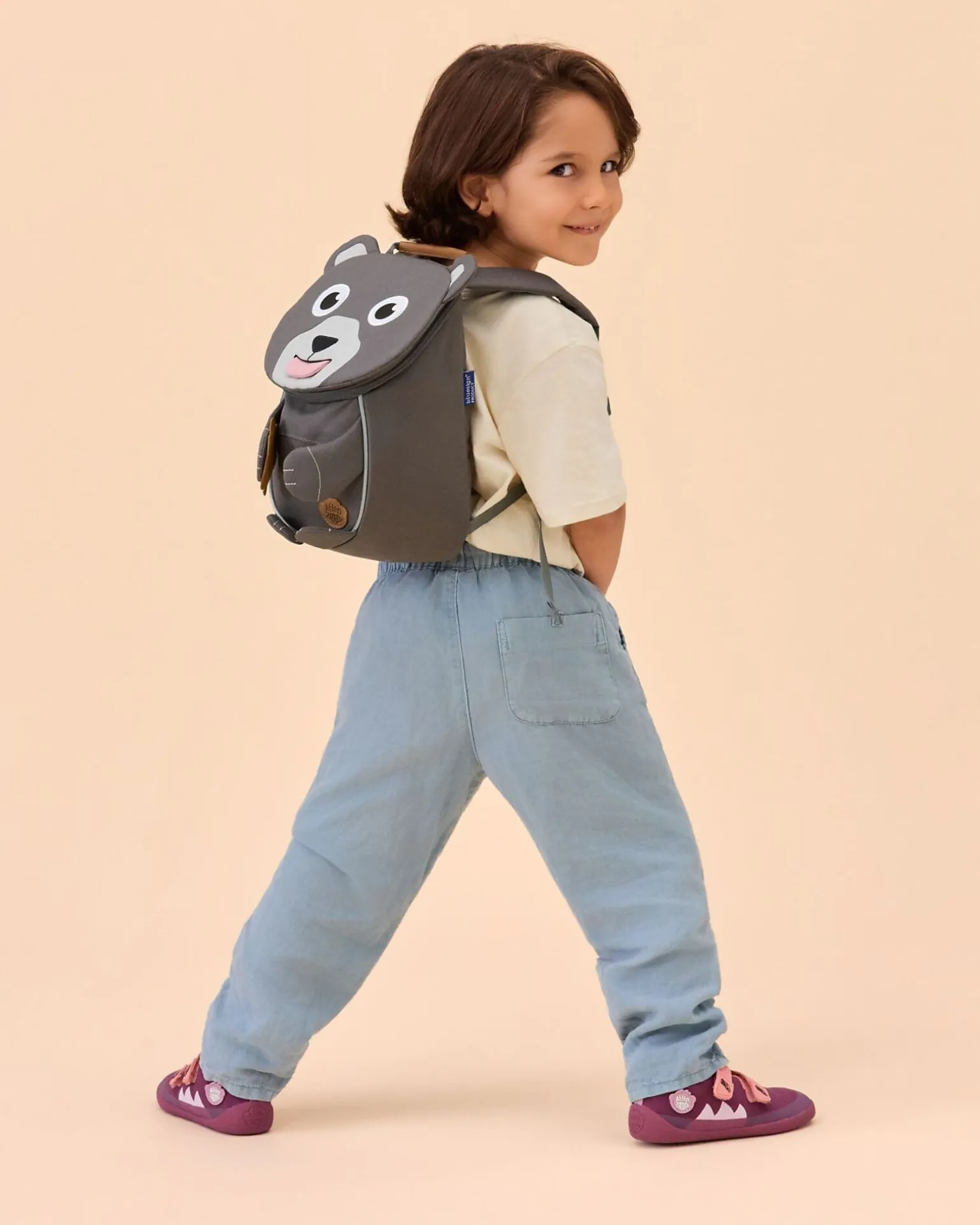 Zainetto 1-3 anni - Pure Edition - Orso - Eco-friendly e giocoso!