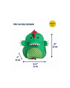 Zainetto Bimbi Everyday Backpack - Devin the Dinosaur - 26 x 33 x 10 cm