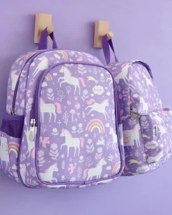 Zainetto Grande con Tasca Termica - Unicorn Dreams - 27x32x19 cm - Mantiene cibi e bevande freschi!