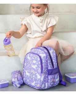 Zainetto Grande con Tasca Termica - Unicorn Dreams - 27x32x19 cm - Mantiene cibi e bevande freschi!