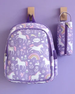 Zainetto Grande con Tasca Termica - Unicorn Dreams - 27x32x19 cm - Mantiene cibi e bevande freschi!