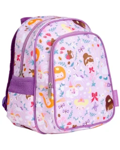Zainetto Grande con Tasca Termica - Principesse - 27x32x19 cm - Mantiene cibi e bevande freschi!