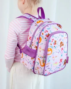 Zainetto Grande con Tasca Termica - Principesse - 27x32x19 cm - Mantiene cibi e bevande freschi!