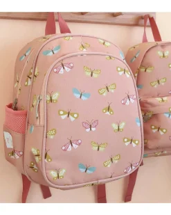 Zainetto Grande con Tasca Termica - Farfalle - 27x32x19 cm - Mantiene cibi e bevande freschi!