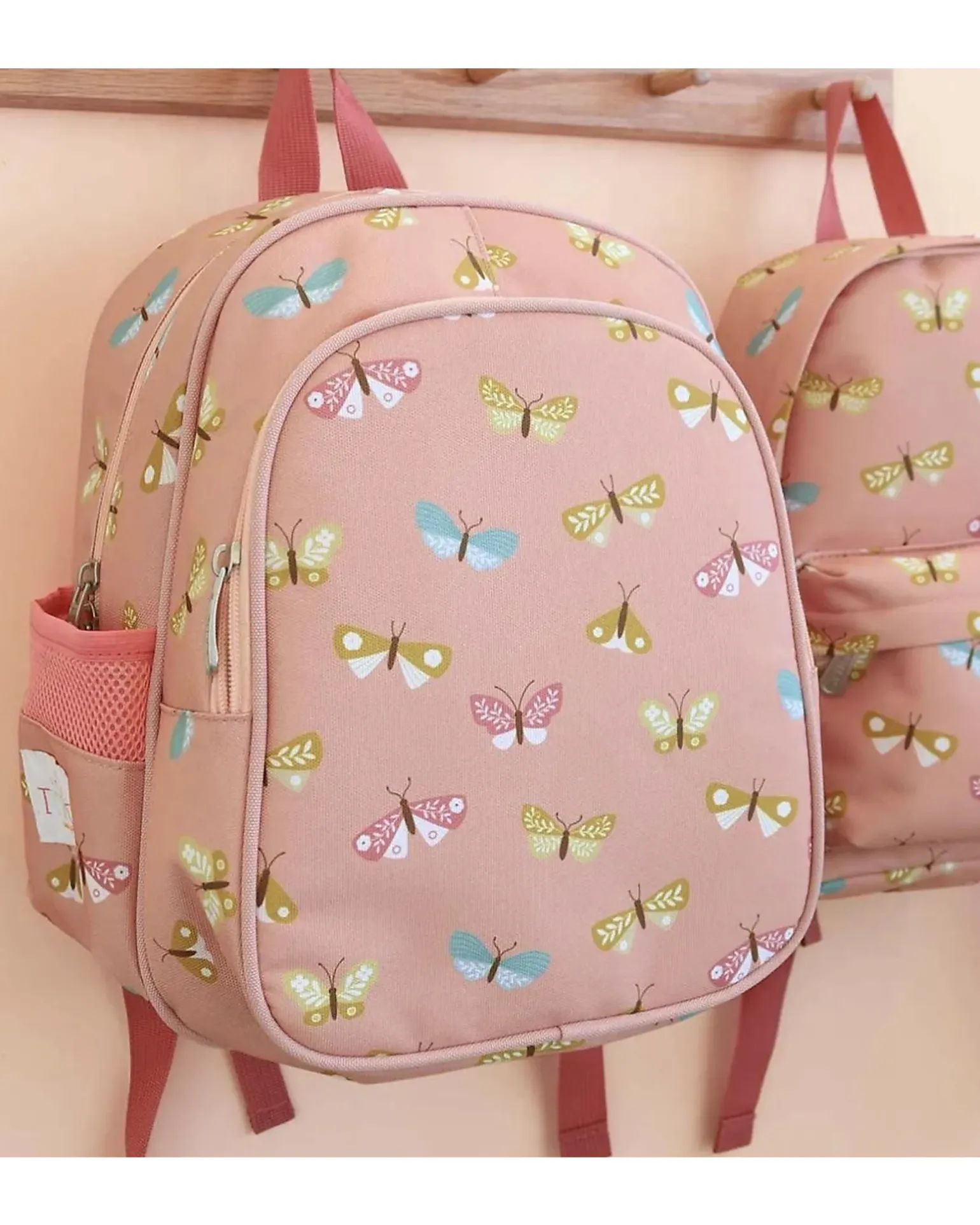 Zainetto Grande con Tasca Termica - Farfalle - 27x32x19 cm - Mantiene cibi e bevande freschi!