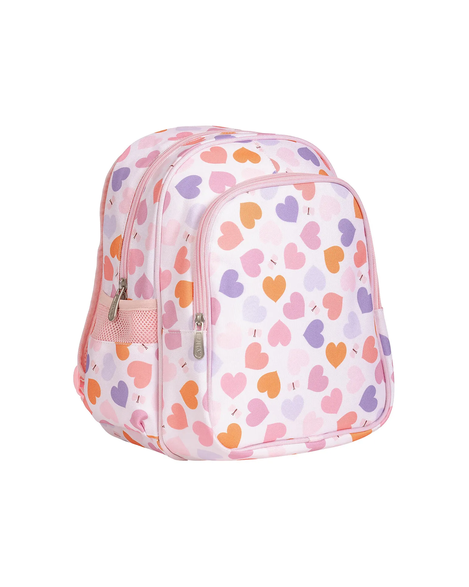 Zainetto Grande con Tasca Termica - Cuori - 27x32x19 cm - Mantiene cibi e bevande freschi!