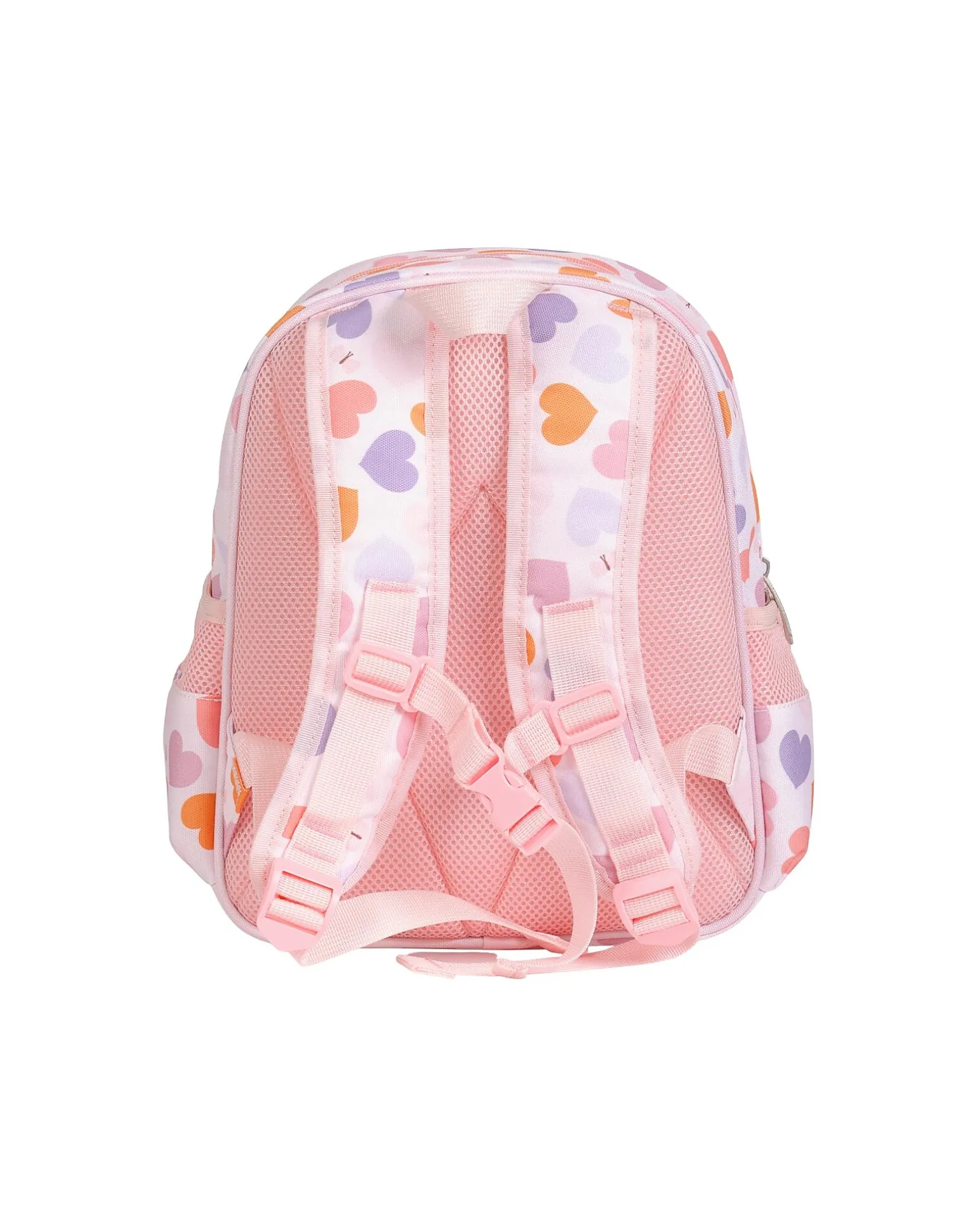 Zainetto Grande con Tasca Termica - Cuori - 27x32x19 cm - Mantiene cibi e bevande freschi!