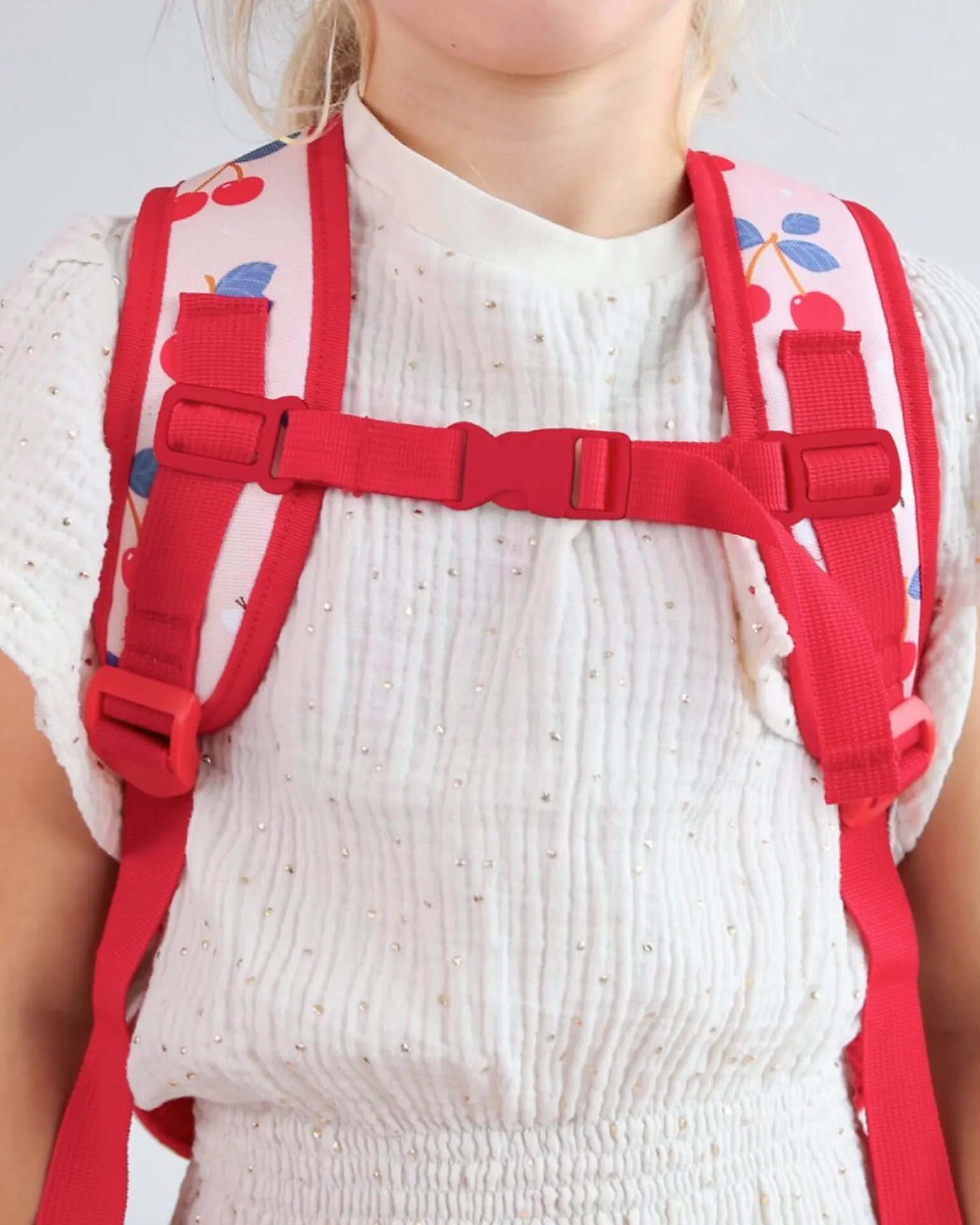Zainetto Grande con Tasca Termica - Ciliegie - 27x32x19 cm - Mantiene cibi e bevande freschi!