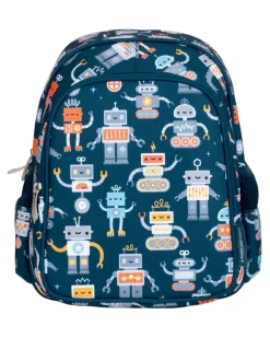 Zainetto Grande con Tasca Termica - Robot - 27x32x19 cm - Mantiene cibi e bevande freschi!