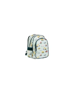 Zainetto Grande con Tasca Termica - Veicoli - 27x32x19 cm - Mantiene cibi e bevande freschi!
