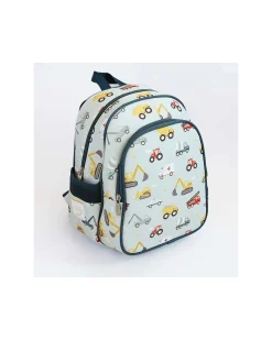 Zainetto Grande con Tasca Termica - Veicoli - 27x32x19 cm - Mantiene cibi e bevande freschi!