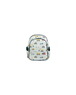 Zainetto Grande con Tasca Termica - Veicoli - 27x32x19 cm - Mantiene cibi e bevande freschi!