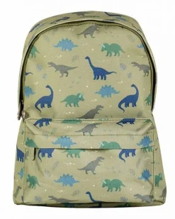 Zainetto Piccolo Dinosauri - 22x30x10 cm - Verde
