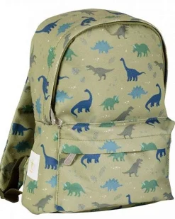Zainetto Piccolo Dinosauri - 22x30x10 cm - Verde