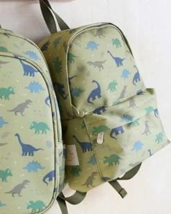 Zainetto Piccolo Dinosauri - 22x30x10 cm - Verde
