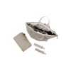 Zaino Cambio con Fasciatoio Ripiegabile e Ganci Passeggino - Sabbia - Fatto con bottiglie di plastica riciclata!